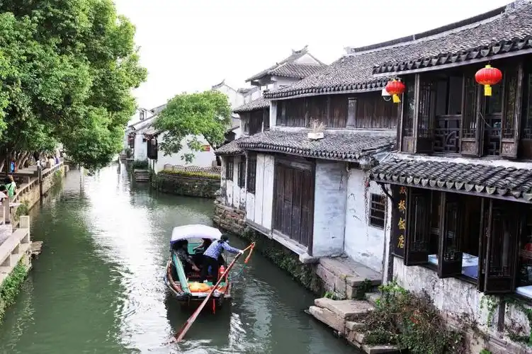 周庄古镇是苏州国家级景区,高清壁纸,风景图片-回车桌面