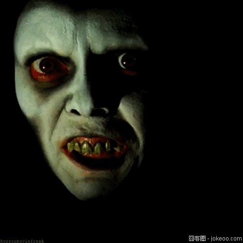 绿脸 囧客圈恐怖gif