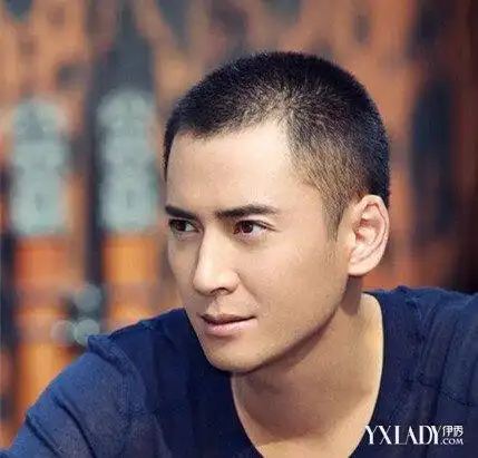 男生平头碎发发型