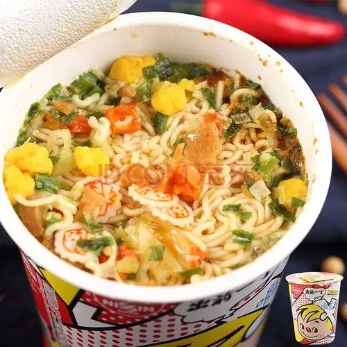 即食杯面72g 香港进口杯面*日清出前一丁杯面【图