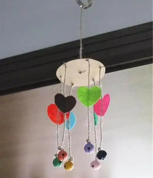 亲子手工动听的小风铃