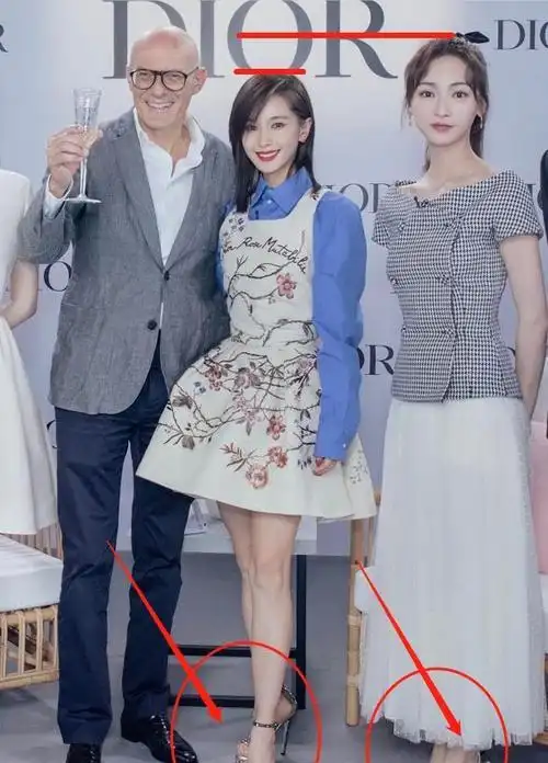 王子文身高162cm吴谨言身高165cm站一起时真实身高差很明显