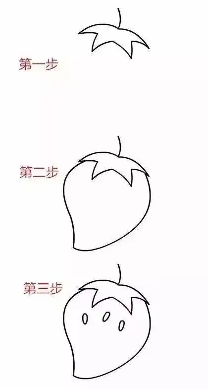 学一学画一画各种水果简笔画大全