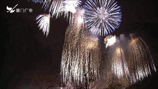 刚刚厦门烟花冲上热搜