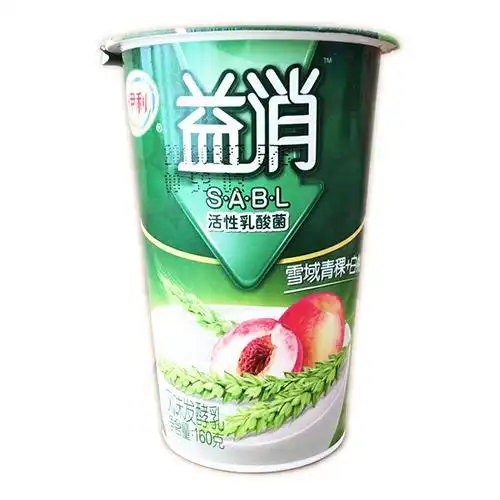 伊利酸奶 益消发酵乳(青稞 白桃)160g*4 (每日新货进仓)