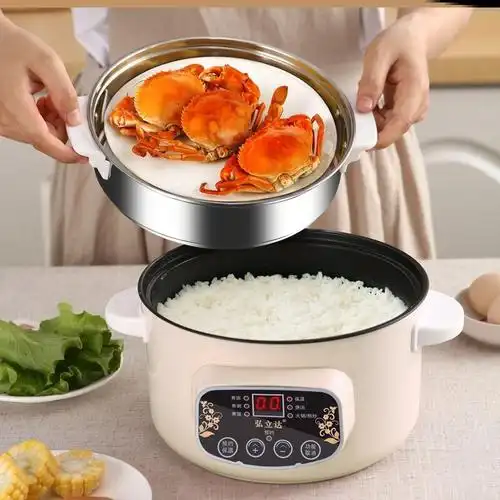 1人最小电饭煲小号小的宿舍迷你饭锅智能电饭锅电饭煲