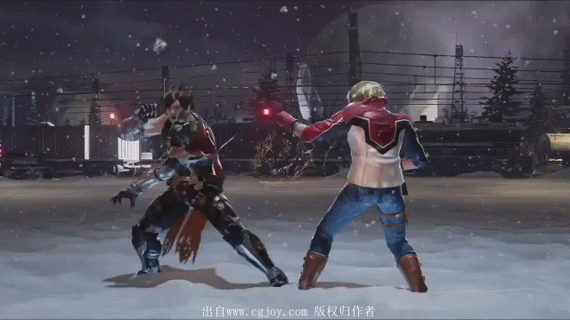 com ps4铁拳7 对战动作参考gif 高清视频 第一弹-游戏动画论坛