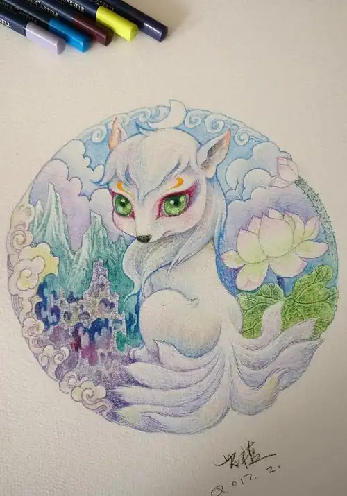 山海经之q版九尾狐