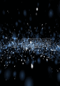 太空蓝色星云粒子h5动态背景图片素材