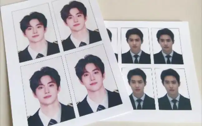 活动作品suho金俊勉追星日常水滴勉and阿勉证件照开箱