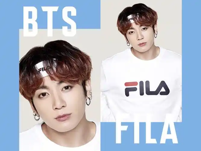 bts x fila 防弹少年团斐乐代言田柾国
