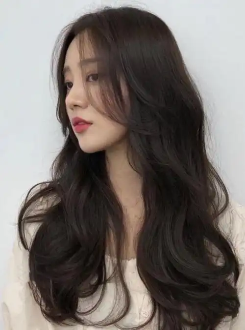 2022流行中长发卷发卷发就该选这样的,100款流行卷发发型,如果你准备