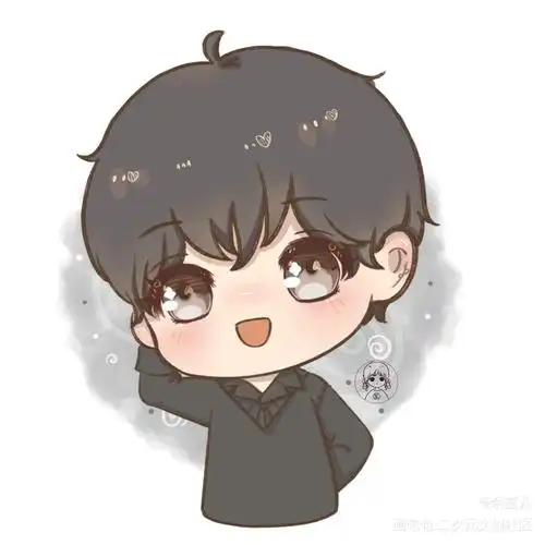 景向_q版头像周边设计cv圈原创设计原创头像景向谁依景向谁依原创绘画