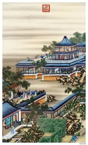 著名意大利中国宫廷画家郎世宁giuseppecastiglione