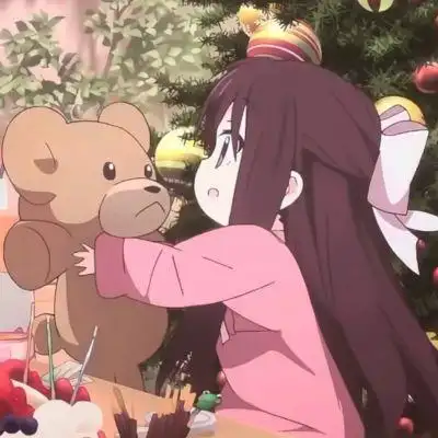 又可爱又萌的粉色系动漫女生头像