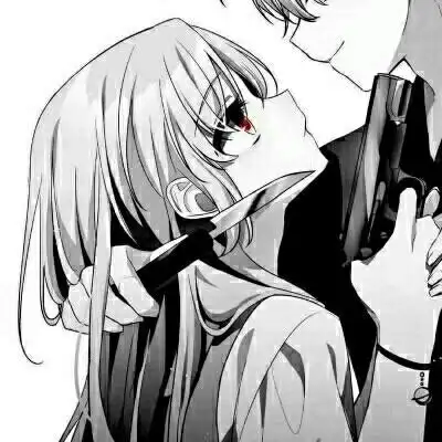 黑白情侣头像炫酷