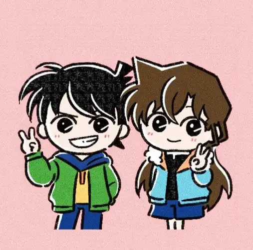 【自修】#名侦探柯南#涂鸦风 q版头像  (请勿商用,拿图点个赞&吱一声