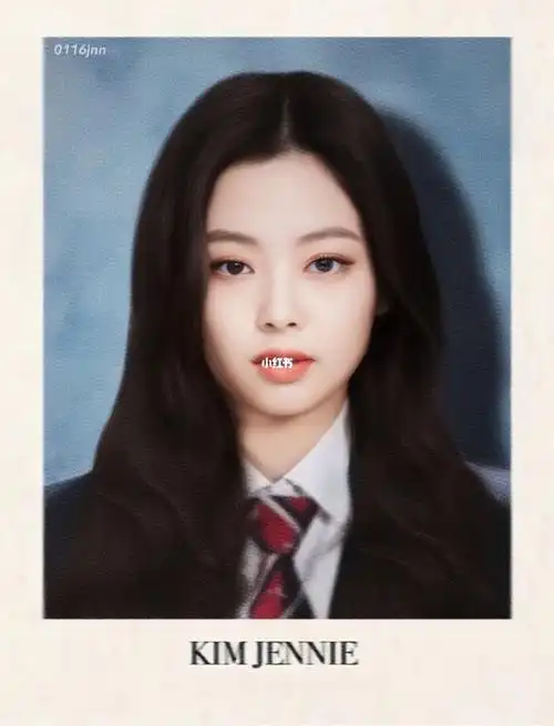 kimjennie证件照自印贴纸