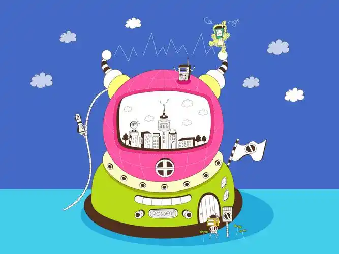 科技联想热气球