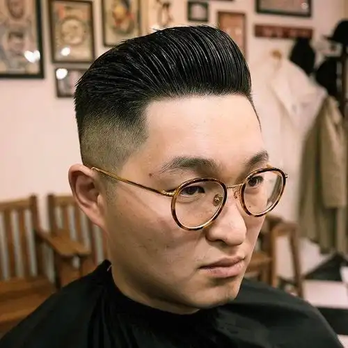 复古男士发型,成功的男人都喜欢这样剪