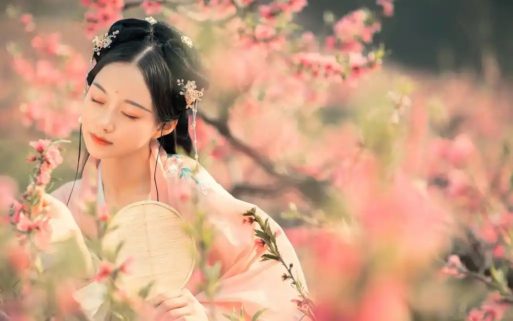 清新甜美古装美女仙气十足写真,高清图片,电脑桌面-壁纸族