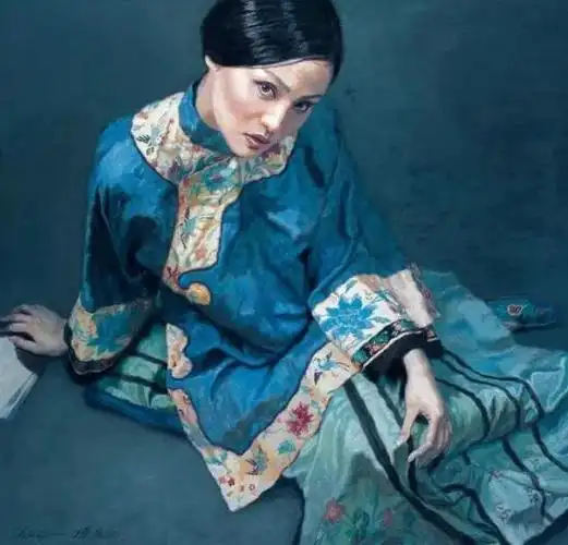 但是最终在他笔下出名的还是她的第二任老婆模特宋美英