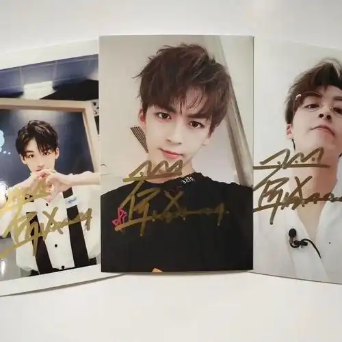 夏之光,焉栩嘉,何洛洛签名照 -izczi(票务)