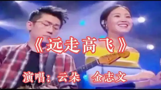 云朵_金志文《远走高飞》朋友们,新的一年努力追逐梦想,加油|国语歌曲