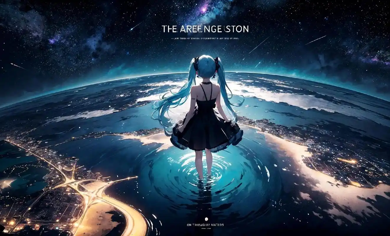 电脑壁纸,初音未来,风格很棒.#二次元 #初音未来 #电脑壁 - 抖音