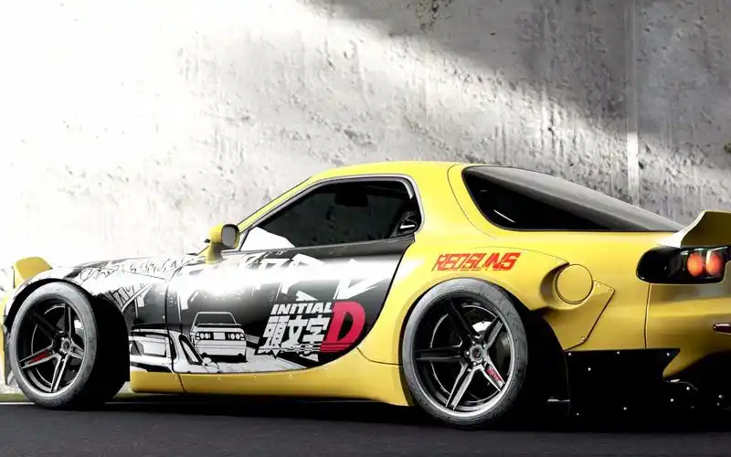 地平线4中的头文字d——rx7