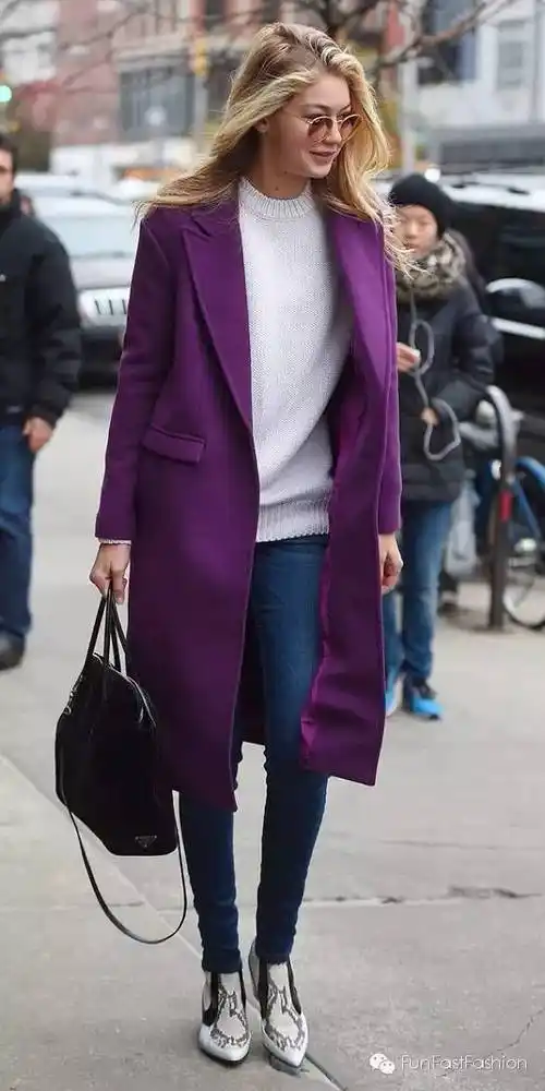 夏天的蓝色与紫色搭配