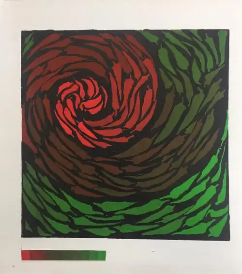 2017级1,2,7班色彩构成作业