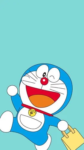 iphone 壁纸 哆啦a梦 doraemon