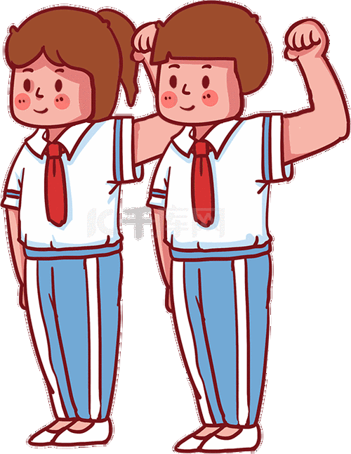 少先队员宣誓入队仪式动图gif