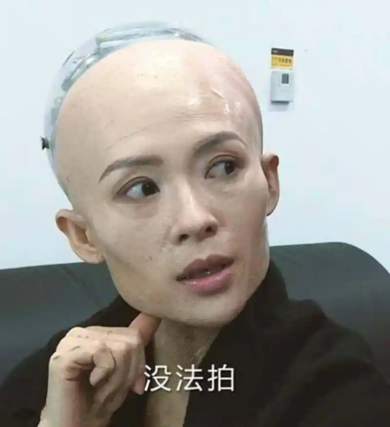 盘点女明星的光头造型:章子怡太吓人,看到刘亦菲我笑了!