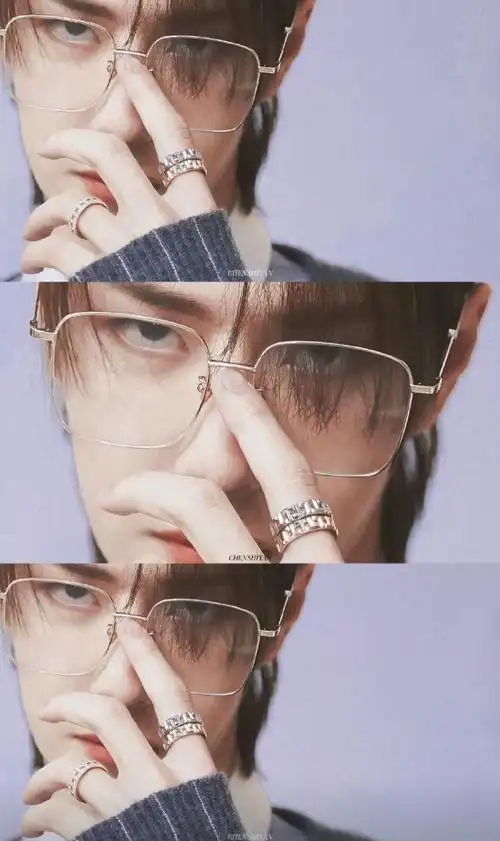 #王一博绿框墨镜##王一博#