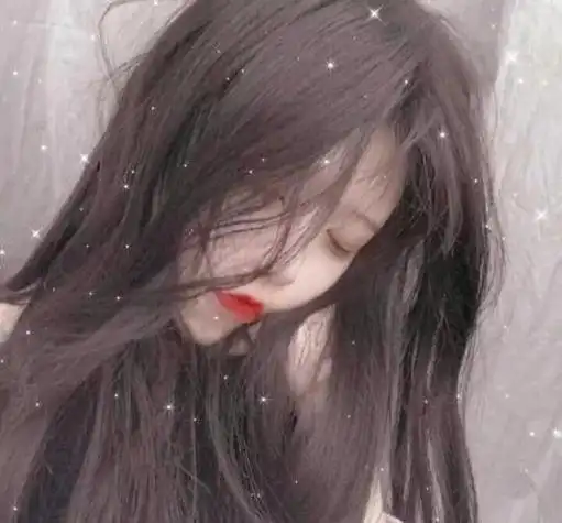 高清美女侧脸头像好看初中生