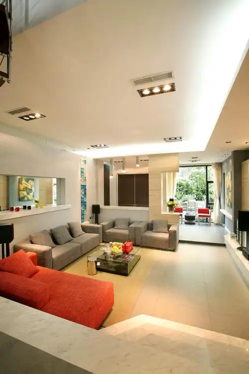 90平米三室二厅装修效果图