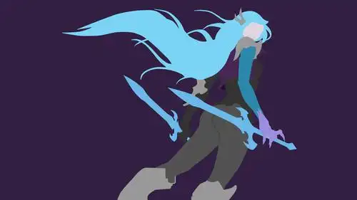 lol简约创意角色高清宽屏桌面壁纸