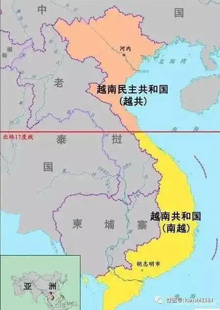 朝鲜战争的影响持续了很多年,后来的越南南北战争,美国1961年直接参战