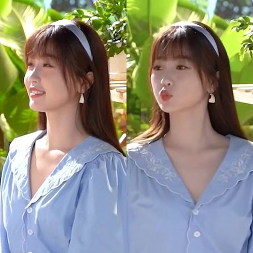 虞书欣同款发箍女头箍网红2022年新款两个人的小森发饰