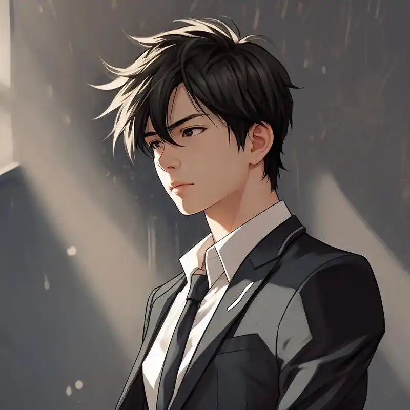 98动漫西装男神头像90 一波超帅的西装男神动漫头像来袭!