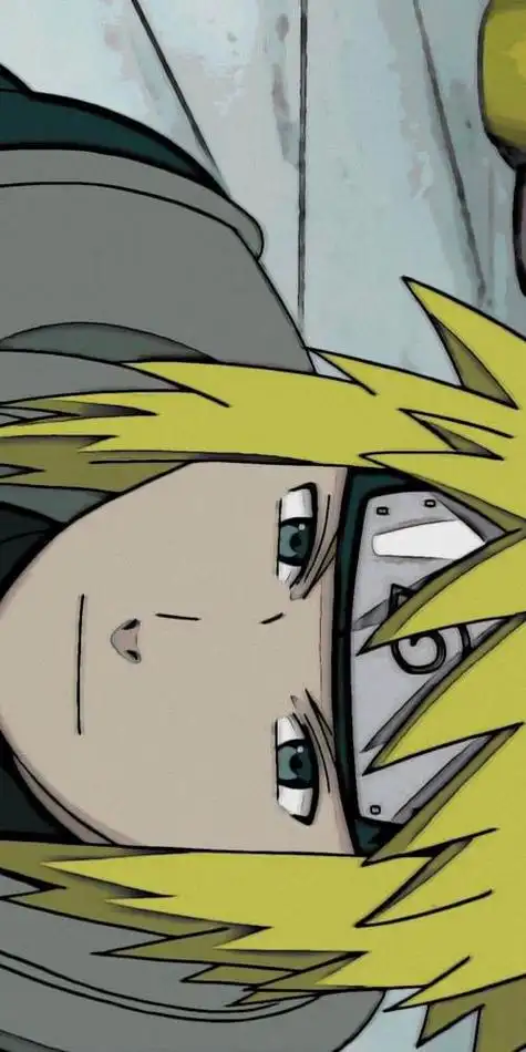 动漫壁纸火影忍者波风水门手机壁纸你看不见我的哦