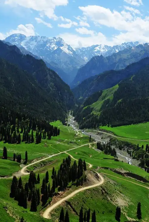新疆天山山脉风景图片,高清图片