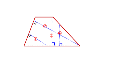 下面哪条是梯形的高?
