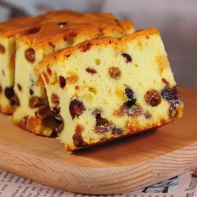 上海特产老大250g葡萄干蔓越水果蛋糕小吃加州西式糕点