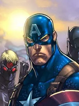 超级英雄美国队长动漫图片