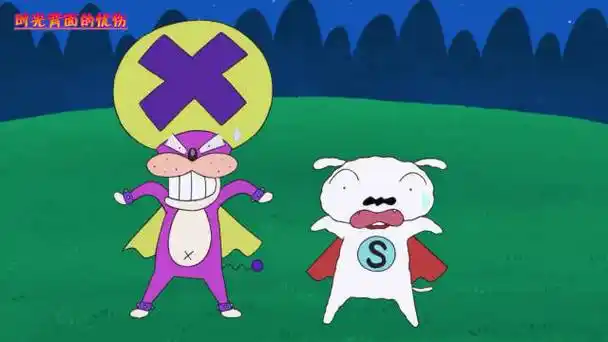 《超级小白》第25集/日语版:「蜜蜂的甜蜜生活」|蜡笔小新|超级小白