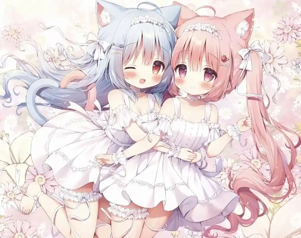 动漫壁纸#动漫闺蜜头像  - 抖音