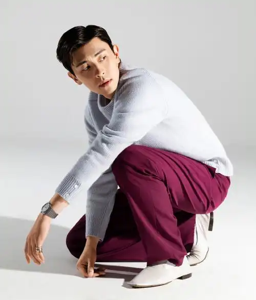 邓伦英伦风运动大片##邓伦逗号刘海